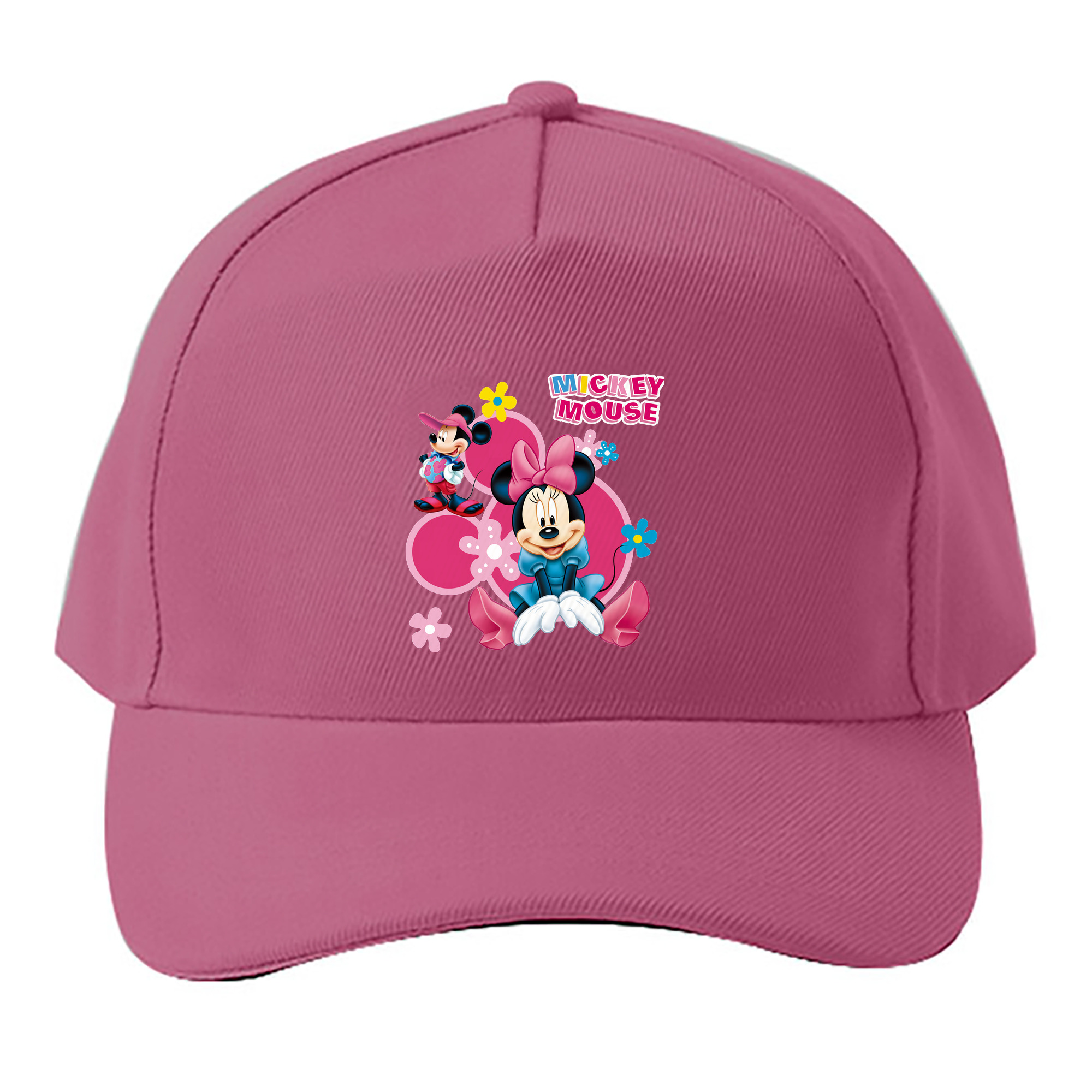 （画像用） ミッキーマウス Mickey Mouse ベースボールキャップ 綿100％ 男女兼用 帽子 スポーツ